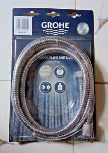 Grohe 79&#034; Metal Hand Shower Hose with 1/2 Inch Connection Model: 28145000 NEW