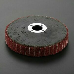 Polishing wheel Buffing For Metal Wood Fiber Round Flap 320 Grit 100mm