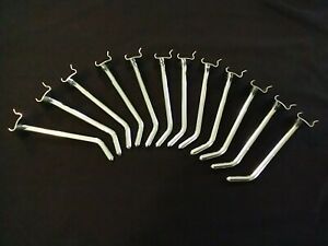 35 Chrome Hooks For Retail Use or Home gridwall gatewall display