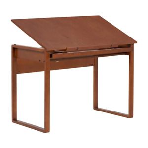 Pondersa Craft Table 42 in. x 24 in. x 30 in. 25 lb. Capacity 5-Partition Drawer