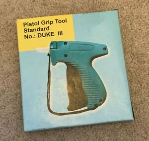 DUKE III Pistol Grip Standard Tagging Tool Retail Price Gun, NEW! Save Multiples