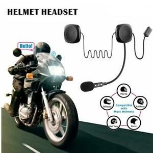 Black Nice Stereo Speaker Headphone T2 Bluetooth 5.0 Helmet Motorcycle A8V2