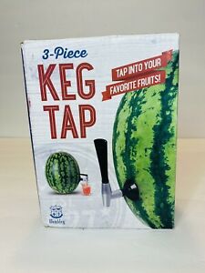 *New* WEMBLEY 3pc Piece KEG TAP 5.25in Inch Plastic Metal Melon Pepo Hand Wash