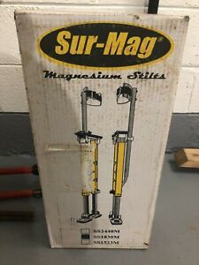 Sur Mag Single Pole Magnesium Drywall Stilts 18-30&#034; - Medium Open Box