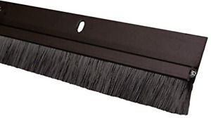Pemko 085580 18062DNB36 Brush Seal - Meeting Stile, Dark Bronze with Black Brush