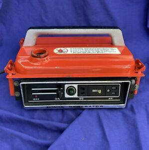 Vintage Honda EM 400 Generator Fuel Tank Assembly + control panels VERY CLEAN!