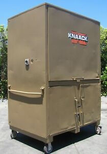 Knaack Job Box Tool Storage Model 119 Portable Workstation On Wheels