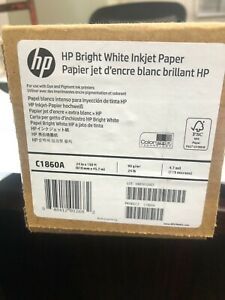 Hewlett Packard Hp C1860A Bright White Ink Paper 24in X 150ft  4 Units