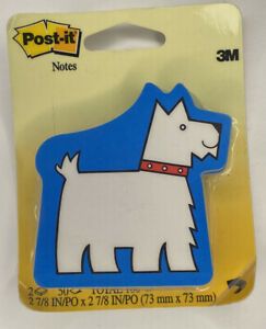Dog Post-it Notes By 3M- 100 Post It Notes Size: 73mm X 73mm