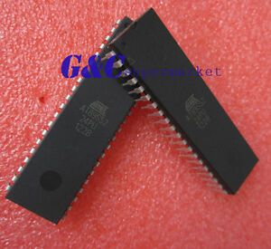 5PCS IC AT89S52-24PU DIP-40  ATMEL  NEW GOOD QUALITY