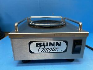 Bunn Omatic- RWS-1 Single Coffee Pot Warmer- Tested And Working