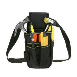 Bag Electrician Tool 1 * Tear-Resistant Work Bag Belt Bag Black Portable