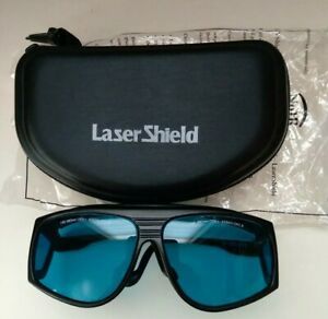 Noir LaserShield Protective Laser Glasses (BLUE) With case. Near mint condition