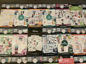New 21 The Happy Planner Sticker Books Lot Set No Duplicates Organizers