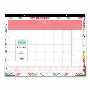 Blue Sky Desk Pad,Dd,Pywh,Mn,Wh 107938 107938  - 1 Each
