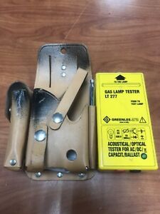 Greenlee 5715 Gas Lamp  LT277 Discharge Lamp Tester