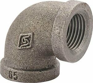 Elbow 90 Deg Blk Street3/4x1/2