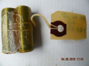 2-PLUG THREAD GAGES. 9/16-24,-3B , GO, P.D.= .5354&#034;,