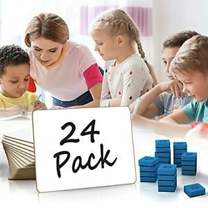 Scribbledo 24 Pack Dry Erase White Board Class Pack 9&#034;X 12&#034; Dry Erase Lap Boa...