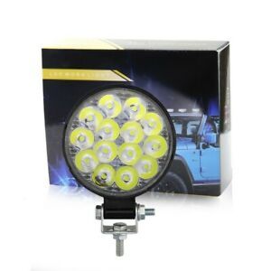 10-30V DC Led Flood Round Work Light Offroads Truck Car SUV ATV Driving Lamp