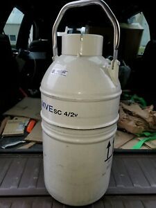 MVE SC 4/2v Vapor Shipper LN2 Dewar Liquid Nitrogen