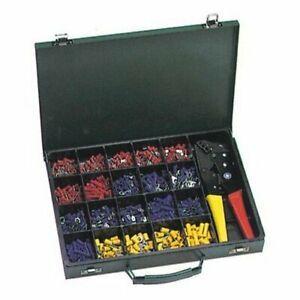 Morris 10818 Terminal Kit with Controlled Cycle Crimp Tool 500-Piece