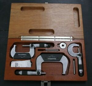 Brown &amp; Sharpe 0&#034;-3&#034; Micrometer Set [071CHJ]