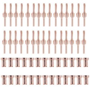 60pcs Red Copper Extended Long 9-8211 Plasma Tip Nozzle Fit Thermal Dynamics