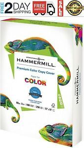 Hammermill Cardstock, Copia de color premium, 60 lb, 11 x 17-1 paquete (250 hoja
