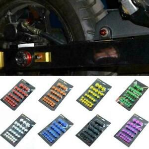 Motorcycle Modified Parts Head Screw Cover Decor Screw L4Z6 Trim Cover X8G4