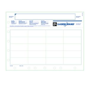 NEV&#039;S LB-7 Laser Band - Adult Wristband w/Hole Punching 8-1/2&#034; x 11&#034;