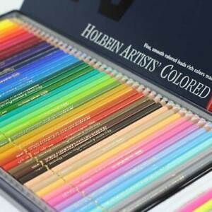 Artist Colored Pencils BASIC 100 Color Set Holbein JAPANESE  Op940 Paper Box