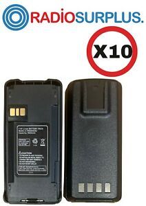 12X CAPE PMNN4082 1800Mah BATTERY FOR MOTOROLA CP185 RADIOS