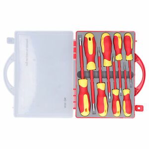 8Pcs Screwdriver Kit Metric PressureResistant Insulated Maintenance Tool Set