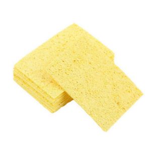 10pcs Soldering Iron Solder Tip Welding Cleaning Sponge 5cm*3.5cm*1m PKfi