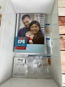 NEW Infant CPR Anytime DVD Training Kit Baby Manikin AHA