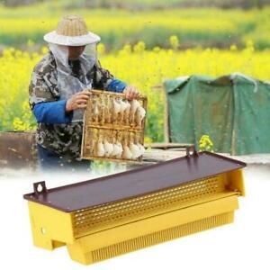 1*Plastic Beekeeping Pollen Collector Beehive Trap Collector For Apiculture J1I6