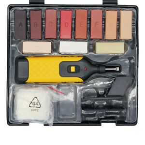 Laminate Floor Repair Kit Furniture Scratch Fix Wax System Mending Tool Set