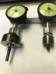 (2) FEDERAL B21 INDICATORS WITH DEPTH GAGE ADAPTERS, .0001 RESOLUTION