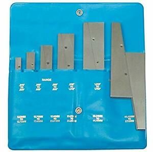 Fowler 52-437-006 Hardened Steel Adjustable Parallel 6 Pairs Set 6&#034; L X 0.125...