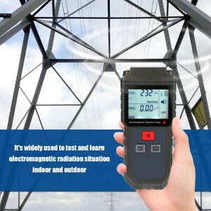 Digital Handheld EMF Meter Electric Magnetic Field Dosimeter For Indoor Outdoor