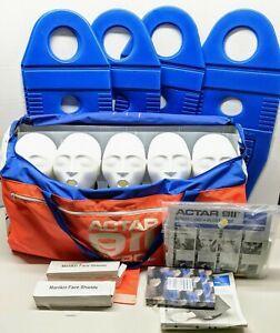 5X ACTAR 911 PATROL CPR TRAINING MANIKIN KIT 5 PACK Good CONDITION Mannequin