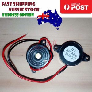 10x 3-24V Piezo Electronic Buzzer Alarm 95DB Continuous Sound Beeper Arduino