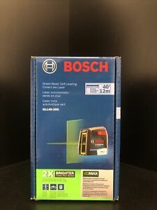 Bosch GLL40-20G Green-Beam Self-Leveling Cross-Line Laser