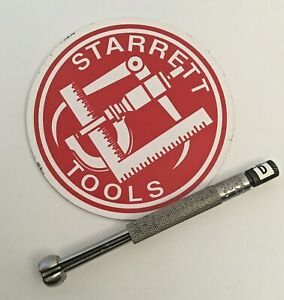 &#034;STARRETT&#034; SMALL HOLE GAGE No.829-D Range .400/.500  (See all pic&#039;s)