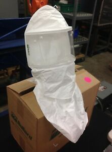 Bullard 20TJN Tychem QC Hoods, No Suspension, Single Bib, Box/10