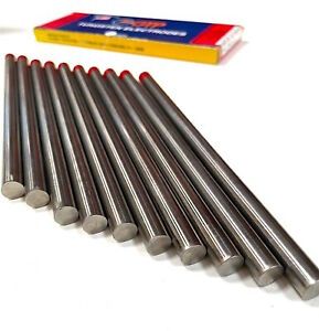 One Lot of O.G. 2% Thoriated x 3/8&#034; Tungsten Electrodes Made in USA by GTP!