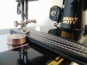 INDUSTRIAL STRENGTH HEAVY DUTY PFAFF SEWING MACHINE, DOUBLE BELTING  WOW WOW