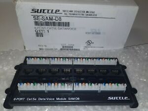 Suttle SE-SAM-D8 8 Port Cat.5e Data/Voice Module SAM-D8