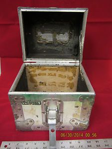 Vintage A &amp; J Reusable Cargo Storage Small Shipping Container used 9&#034;